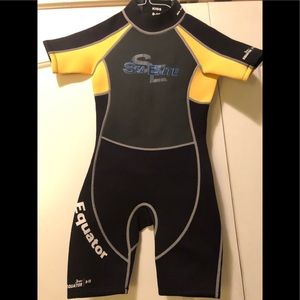 Sea Elite Equator Shorty Kids Wetsuit 8-10